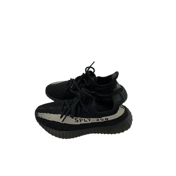 Adidas 'Yeezy' Black Primeknit Boost 350 V2 Sneaker Size 6 - Picture 3 of 6